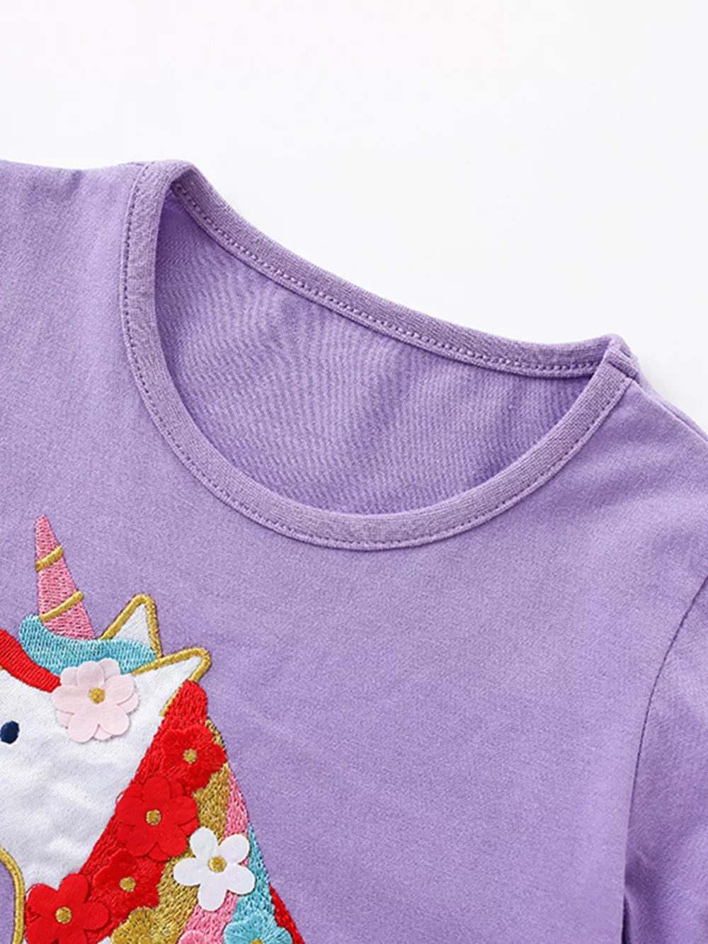Children's Unicorn Embroidered Tulle Dress, image 3