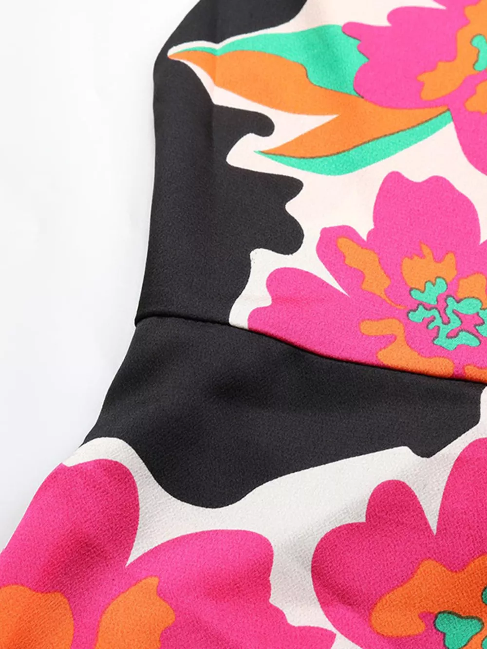 Floral Print Spaghetti Strap Midi Dress, image 7