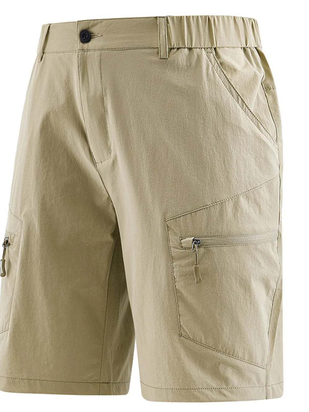 Men's Plus Size Zipper Pocket Outdoor Shorts, image 7