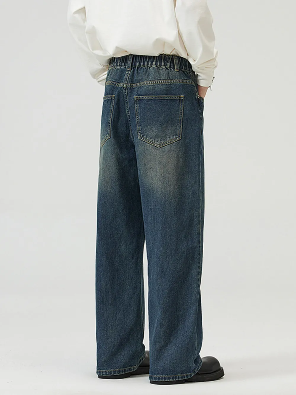 Men's Full Size Wide-Leg Jeans Plus Size, image 7