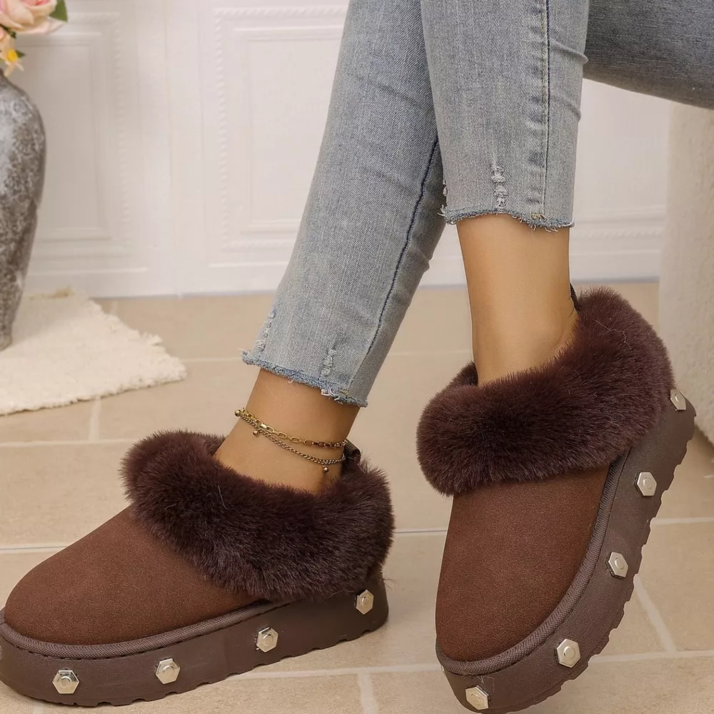 Round Toe Platform Boots, image 9