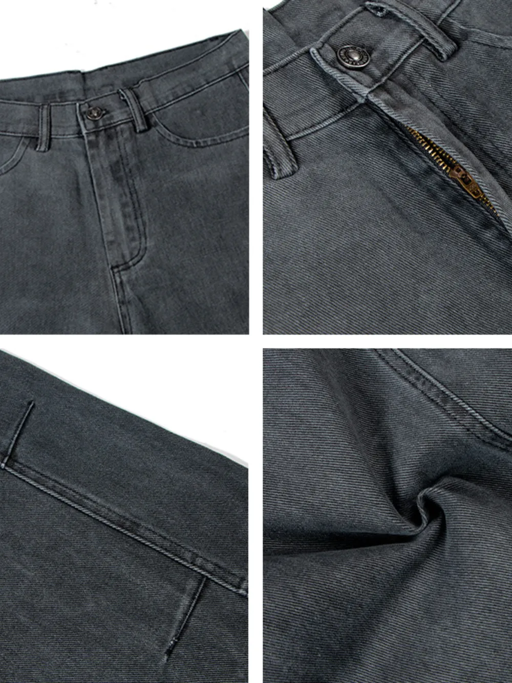 Men's Washed Wide Leg Pants, image 6
