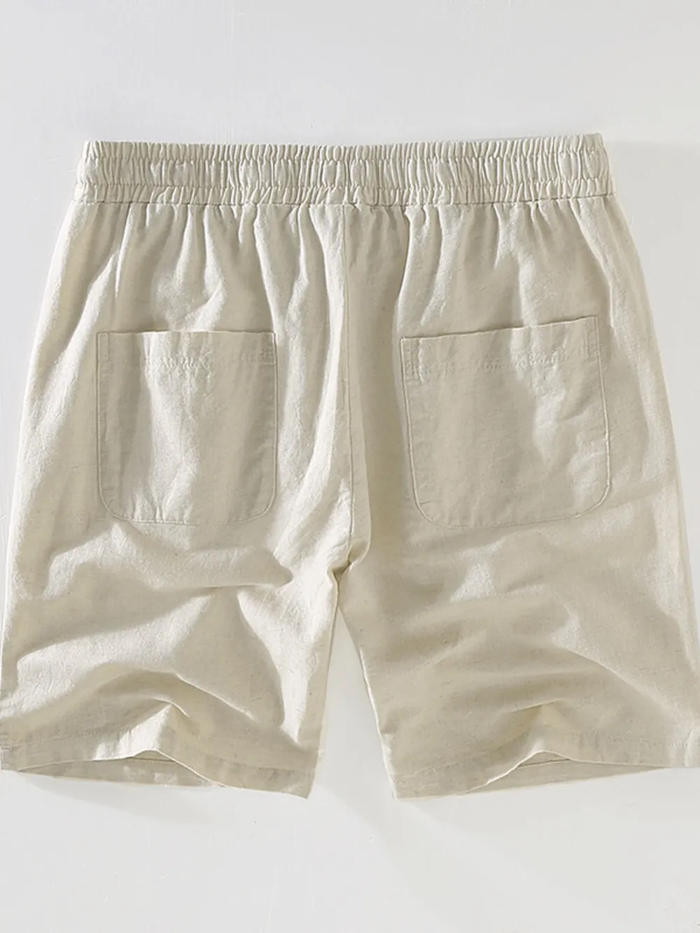 Men's Plus Size Drawstring Casual Shorts, image 3