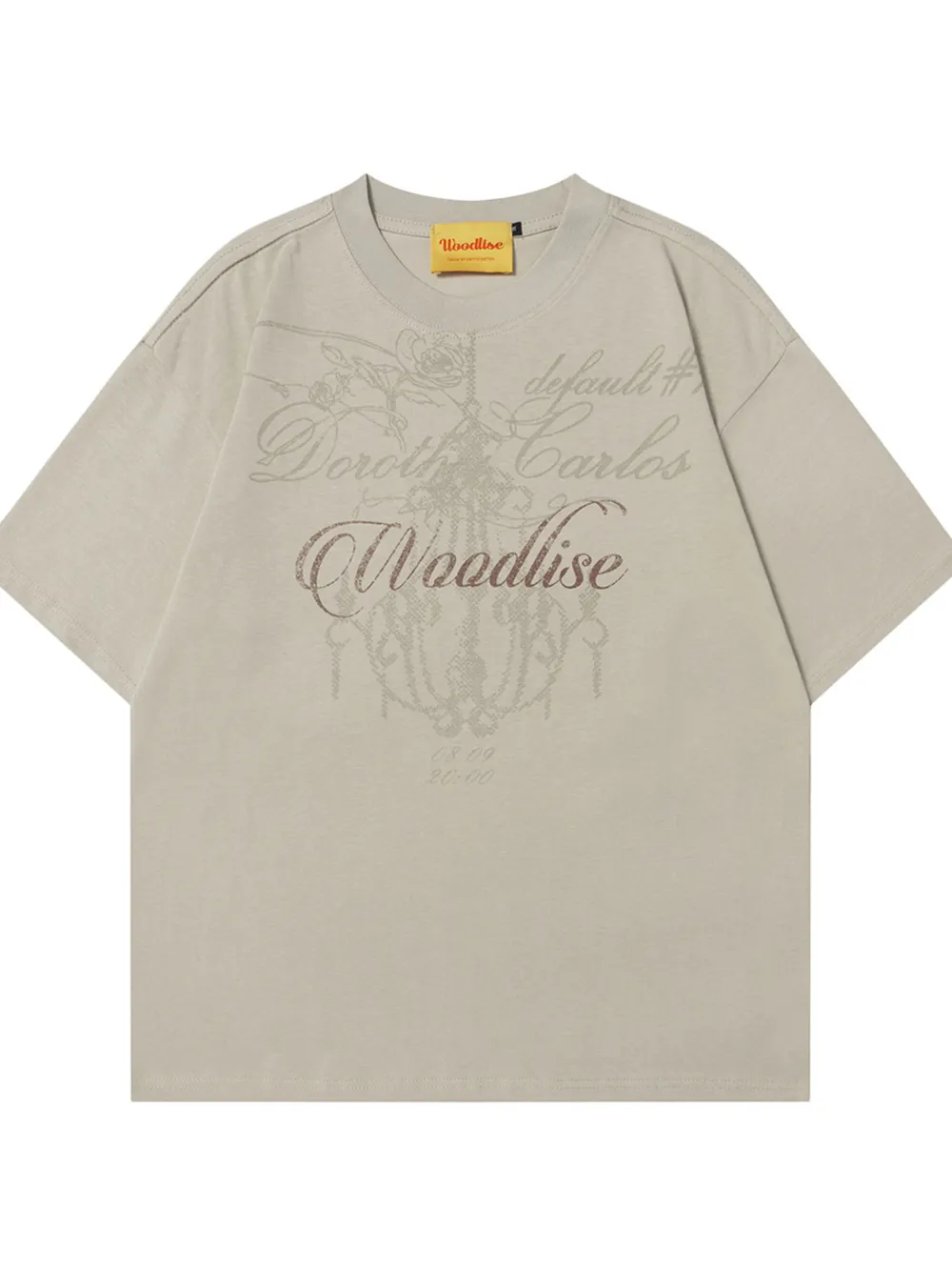 Men's Graphic Short Sleeve Oversized T-Shirt, image 3