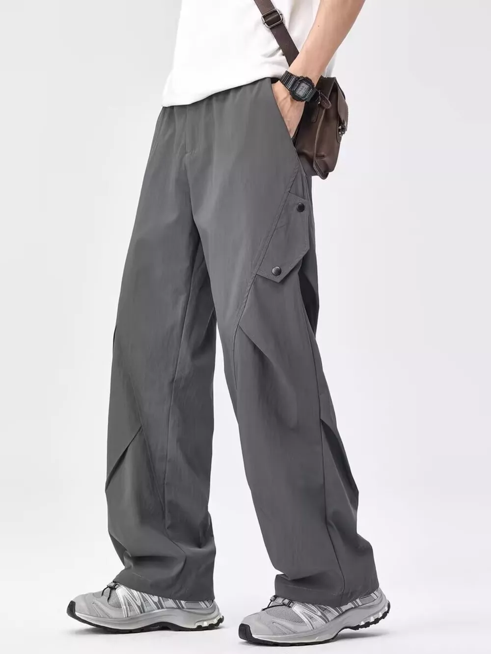 Men's Plus Size Loose Fit Cargo Pants, image 6