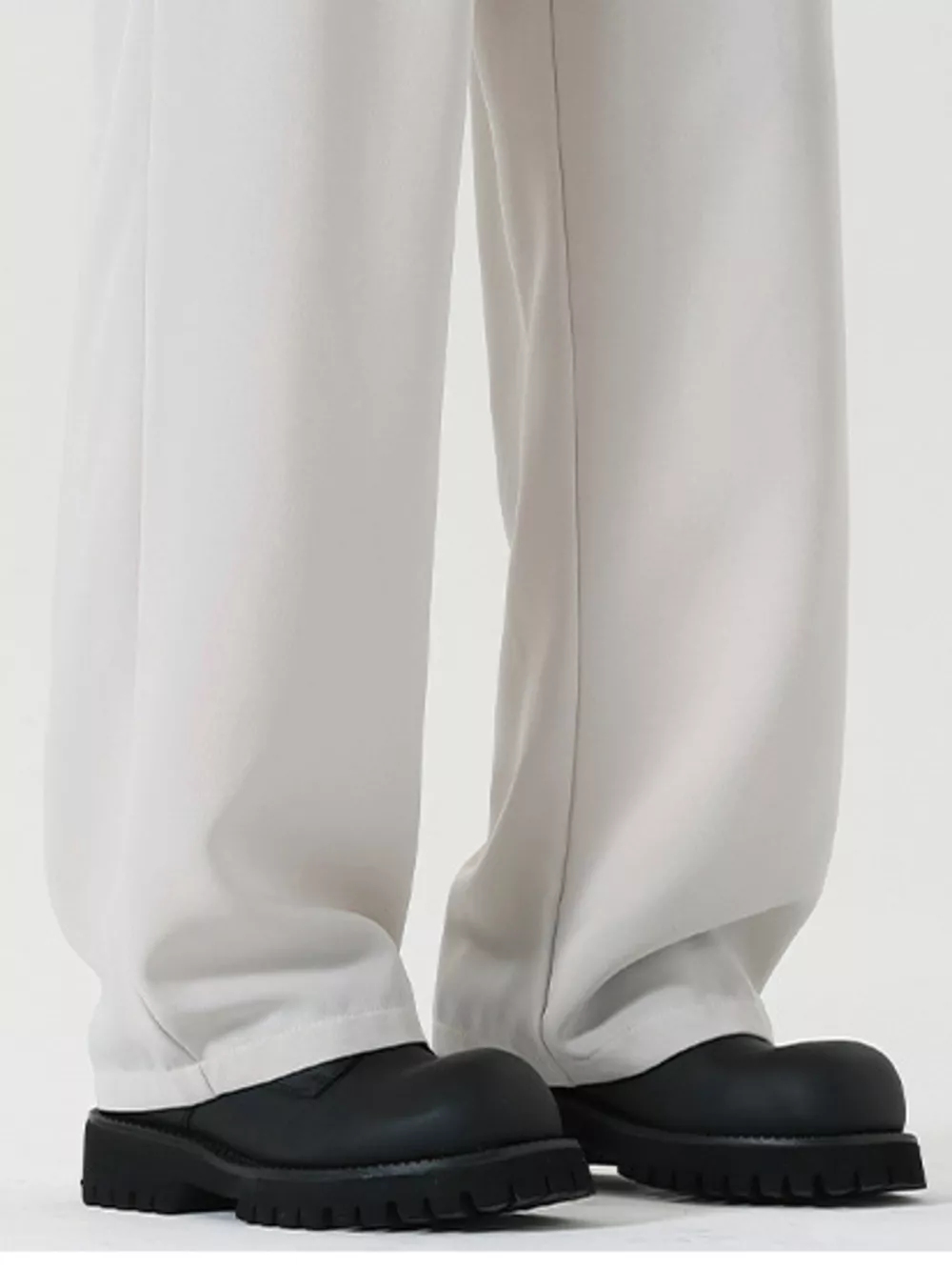 Men's Plus Size Wide Leg Pleated Dress Pants, image 4