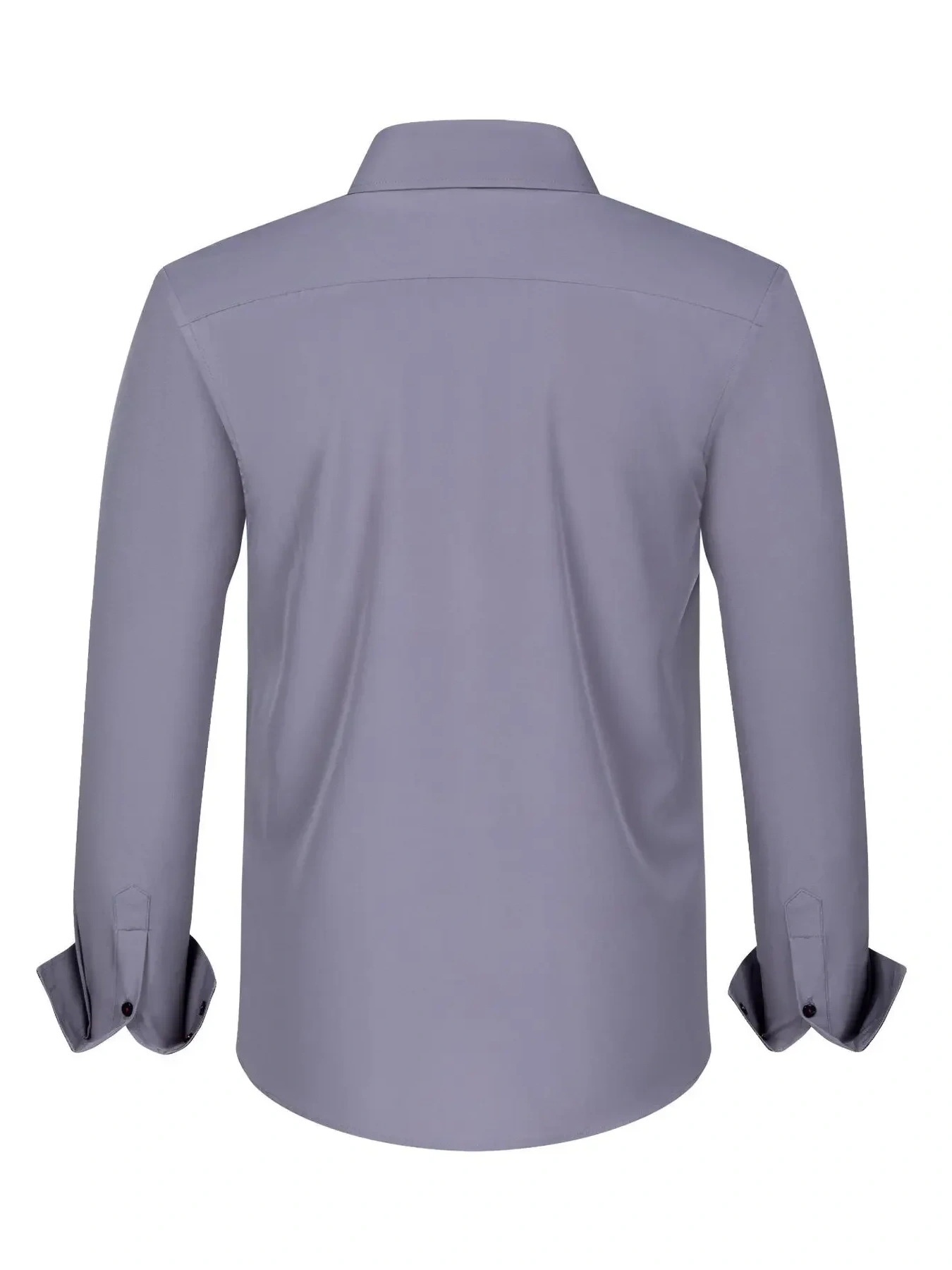 Men's Full Size Button-Down Casual Shirt with Contrast Cuffs Plus Size, image 12