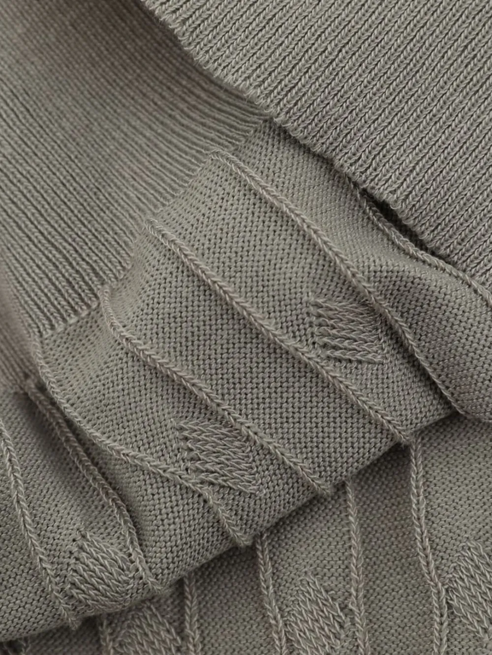 Men's Casual Knit Button Henley T-Shirt with Textured Pattern, image 11