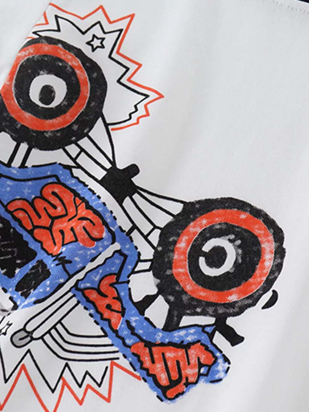 Children's Monster Truck Tee & Striped Shorts Set, image 2