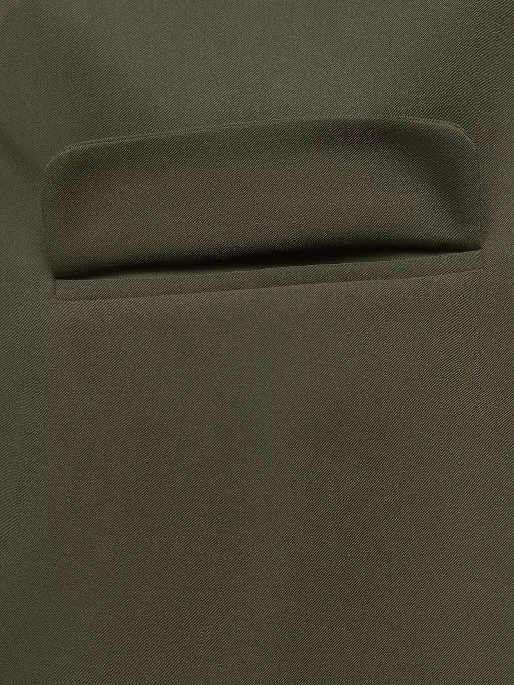 Contrast Collar Button Up Coat, image 4