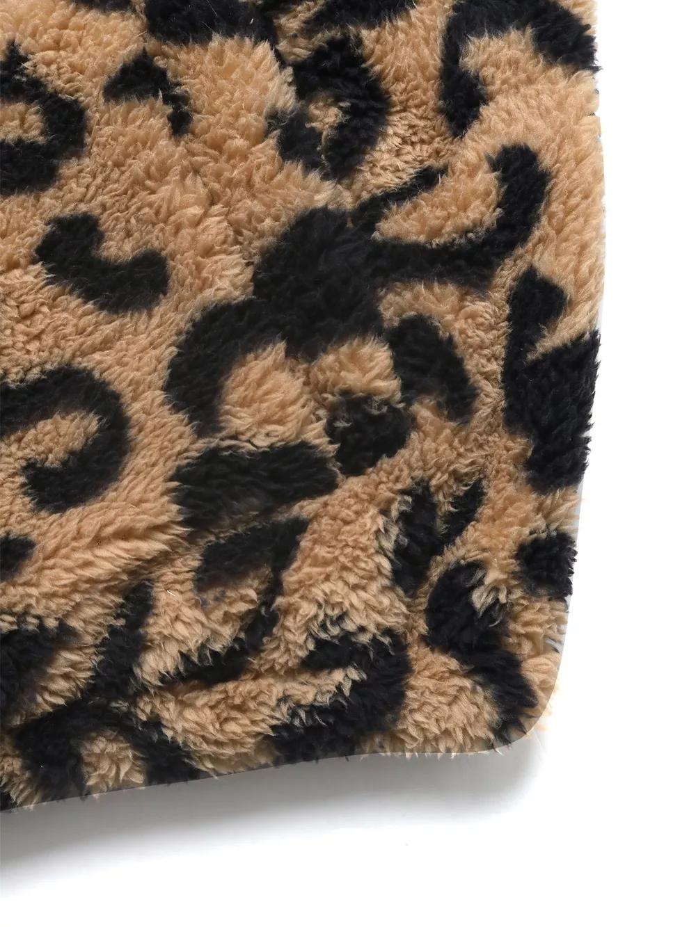 Leopard Zip Up Fleece Jacket, image 2