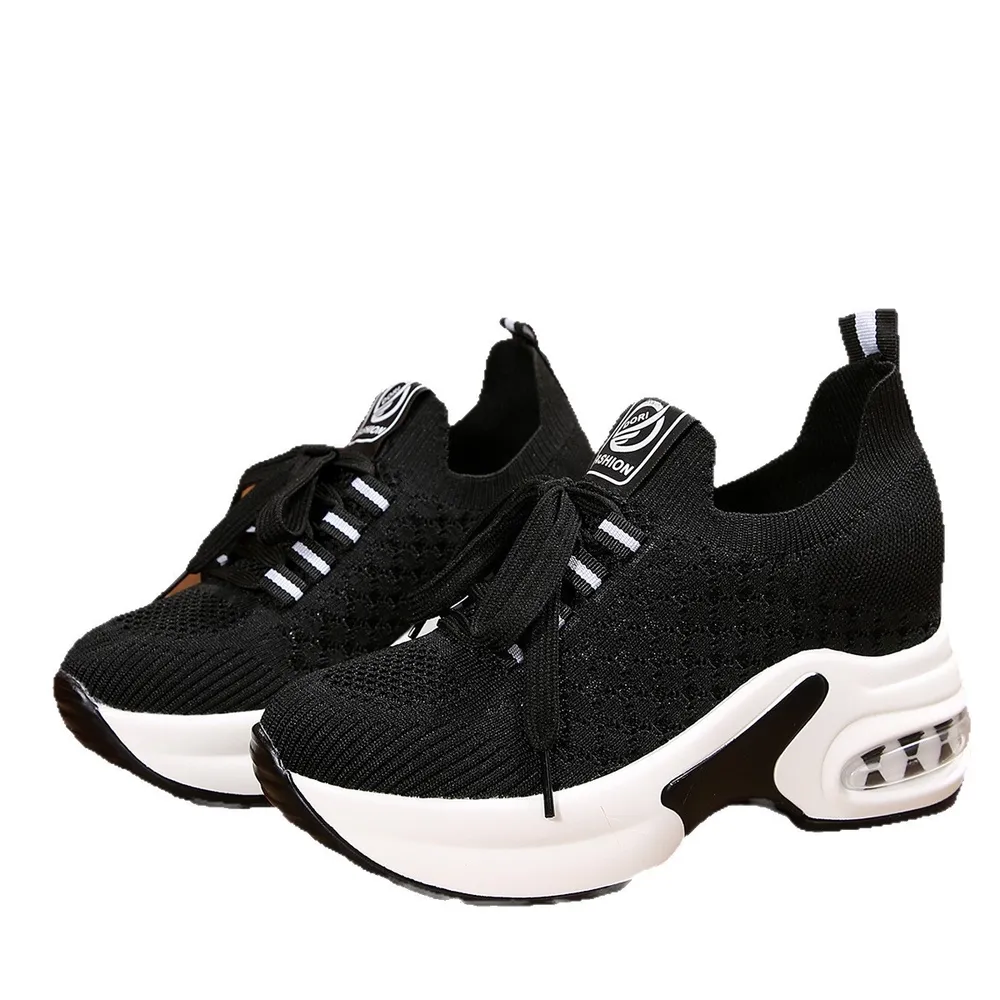 Lace Up Platform Sneakers, image 3