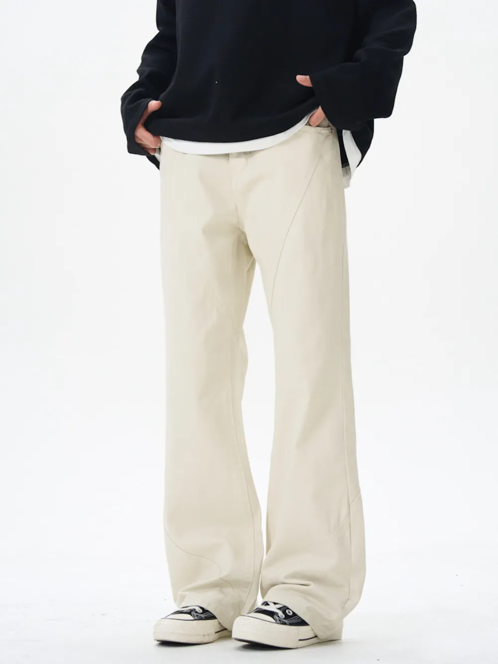 Men's Wide Leg Casual Pants, image 2