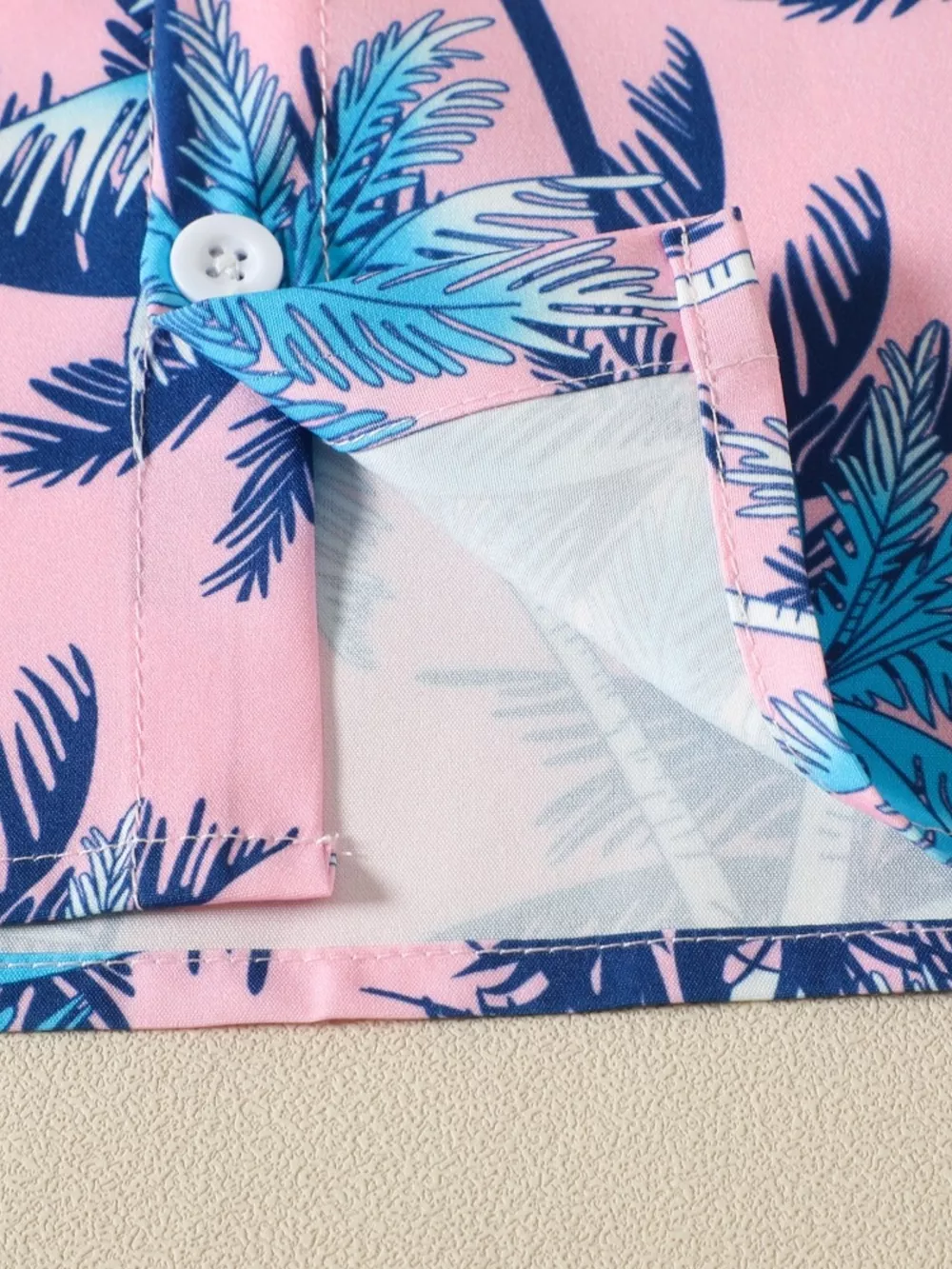Children's Tropical Print Shirt and Shorts Set, image 6