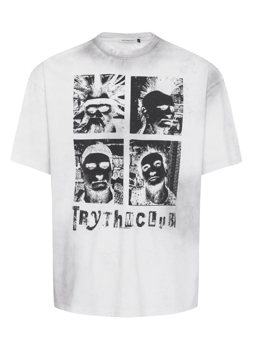 Men's Vintage Style Graphic Oversized T-Shirt, image 3