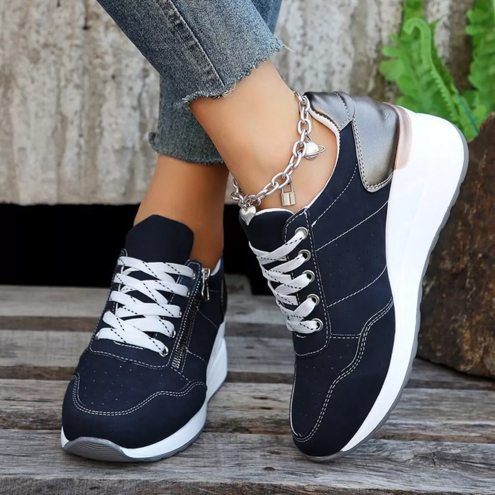 Platform Lace Up Sneakers