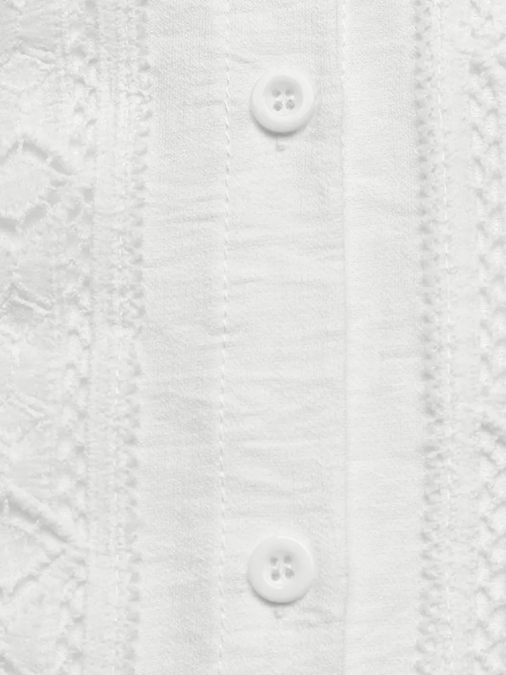 Lace Trim Long Sleeve Shirt, image 4
