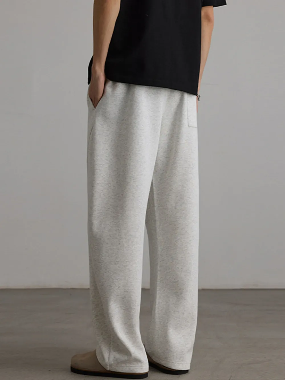 Men's Drawstring Wide Leg Pants, image 4