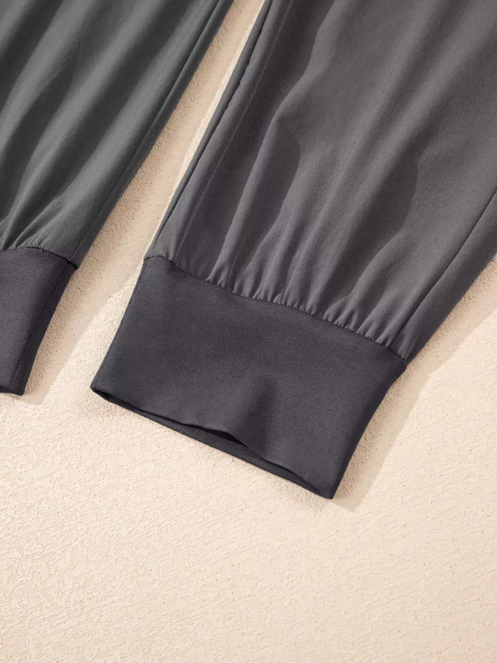 Elastic High Waist Pocketed Cargo Jogger Pants, image 2