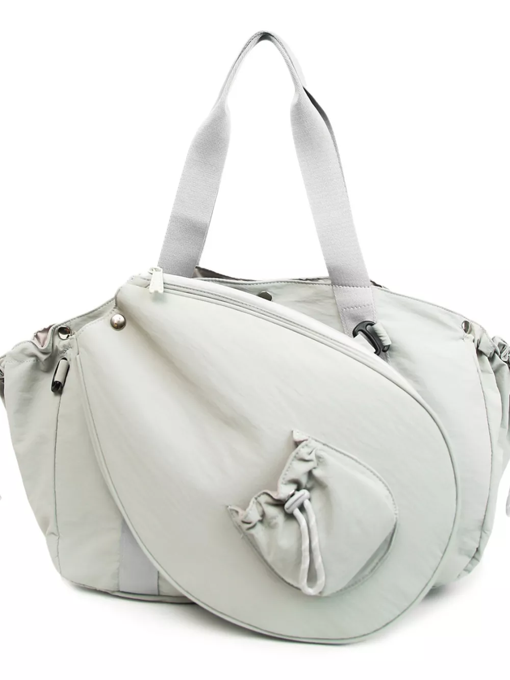Sporty Duffel Bag with Integrated Racket Holder, image 9