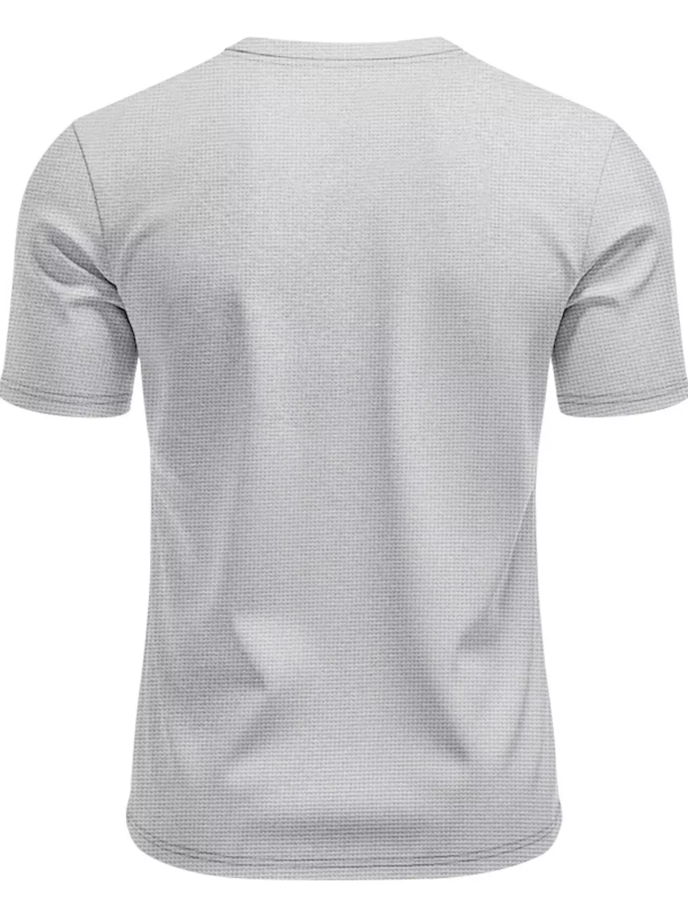 Men's Full Size Lace-Up Neck T-Shirt Plus Size, image 12