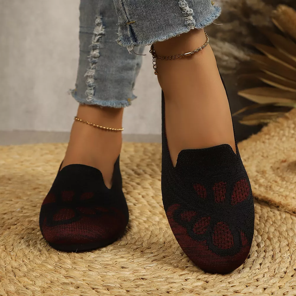 Breathable Knitted Slip-Ons, image 4