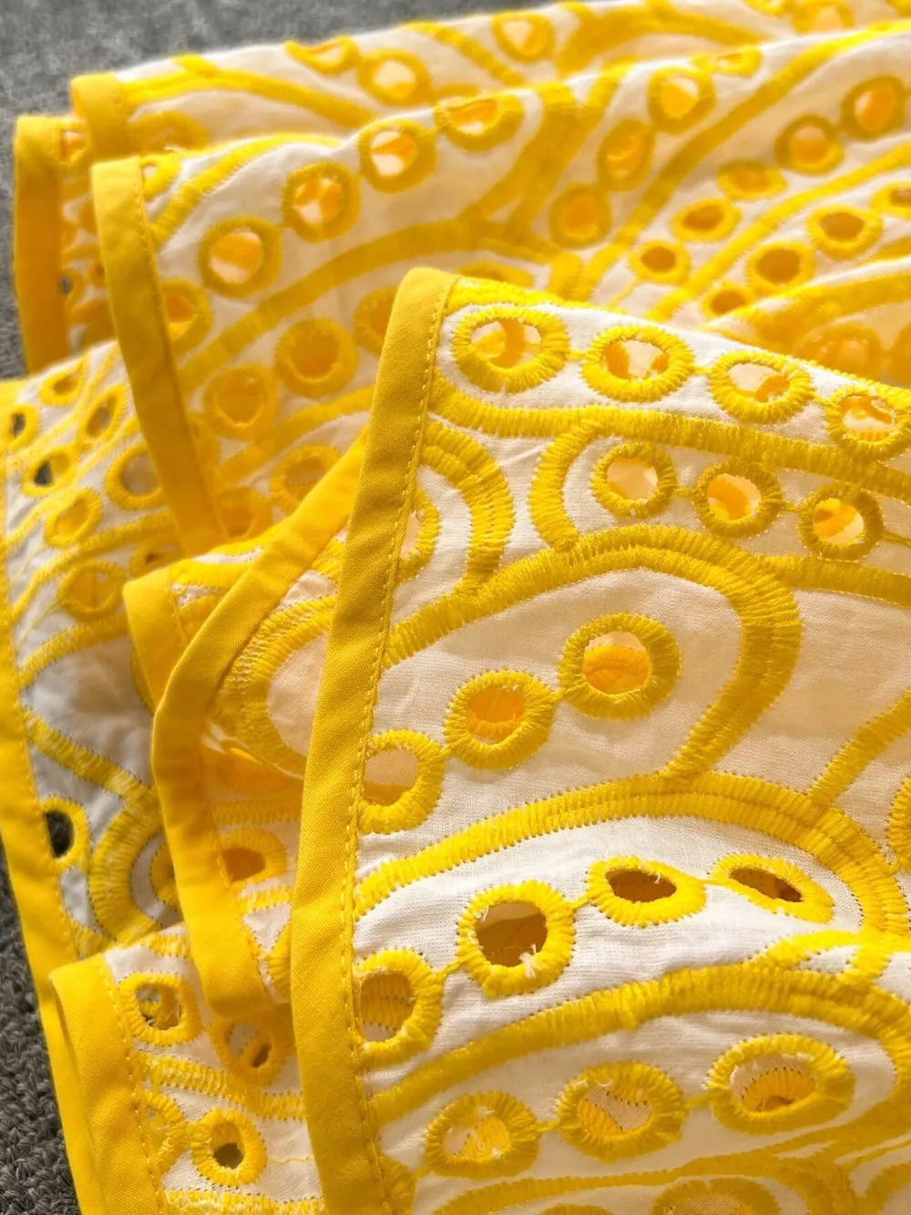 Eyelet Embroidered Tiered Cami Dress, image 10