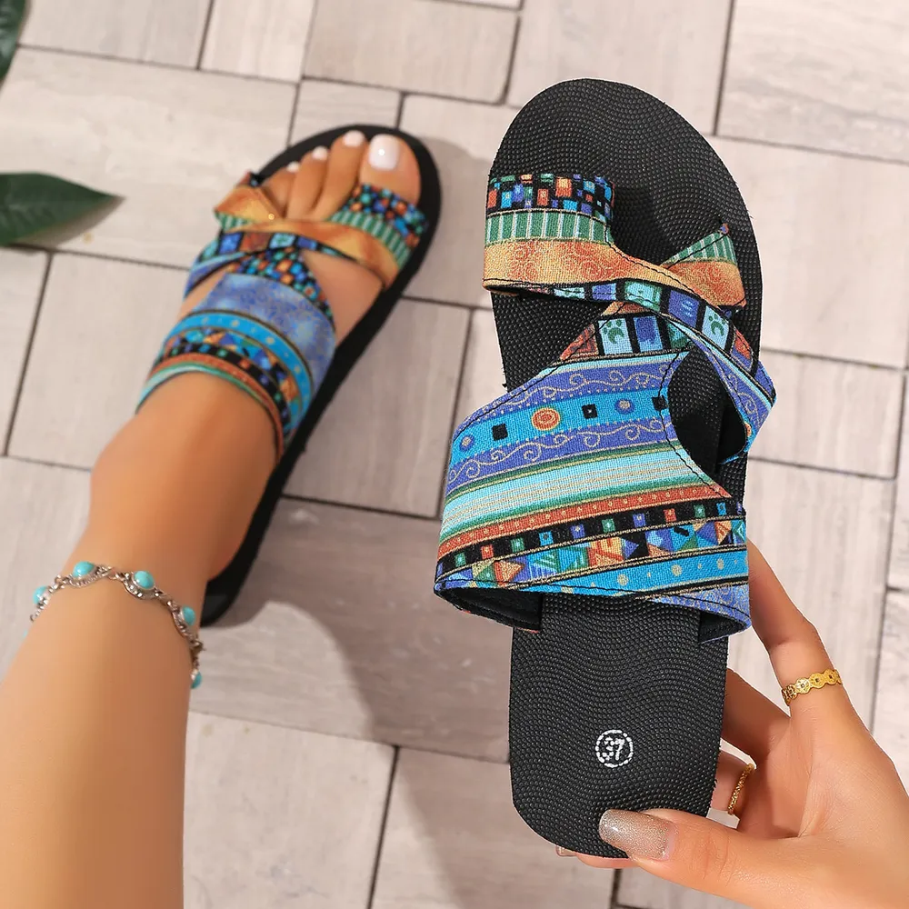 Toe Loop Platform Sandals, image 3