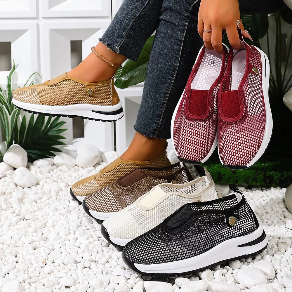Breathable Mesh Slip-Ons, image 2