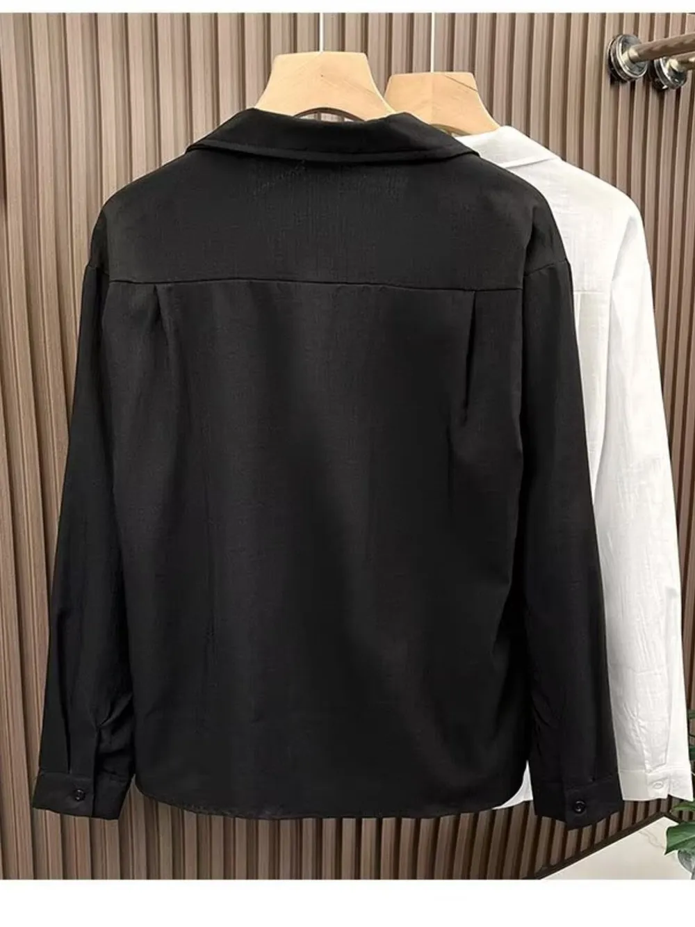 Men's Long Sleeve Button-Down Shirt, image 4