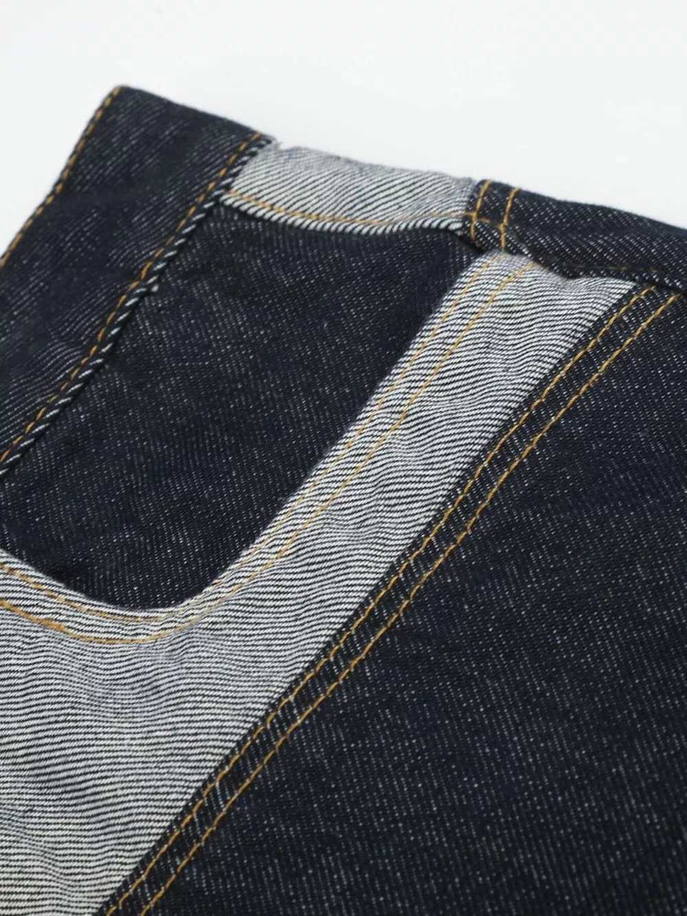 Men's Button Fly Denim Capris, image 6