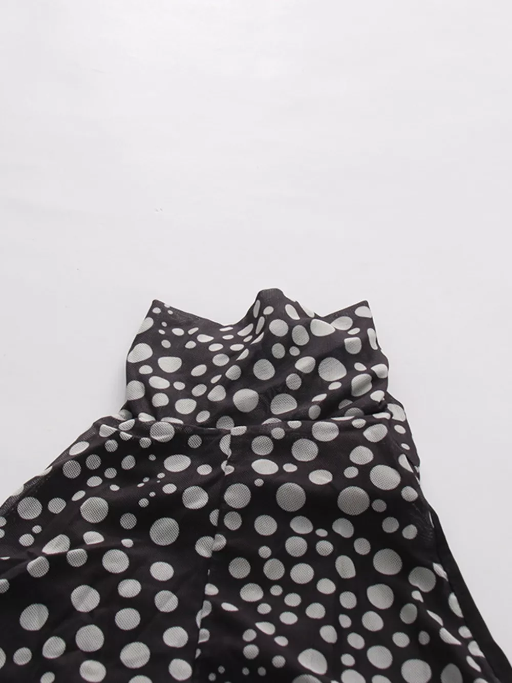 Halter Neck Polka Dot Maxi Dress, image 7