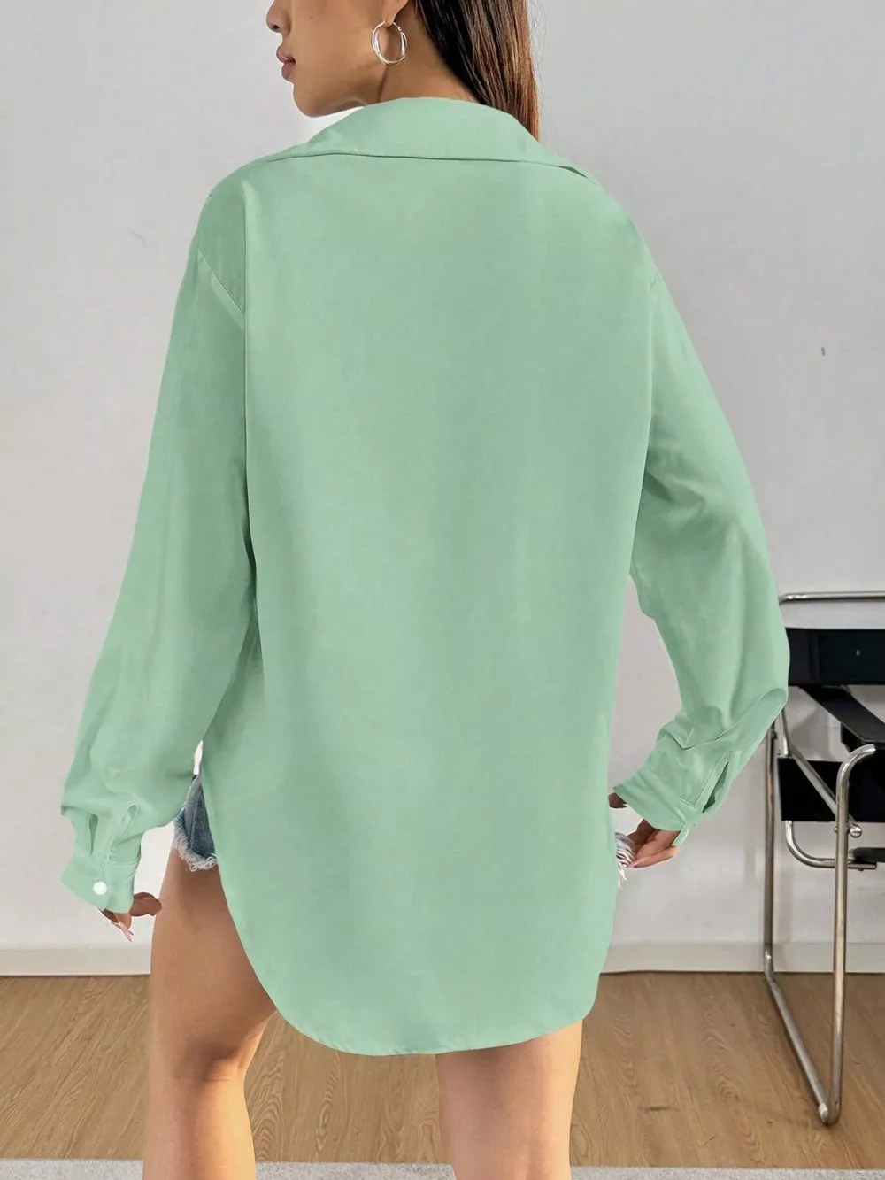 Button Up Long Sleeve Shirt, image 10