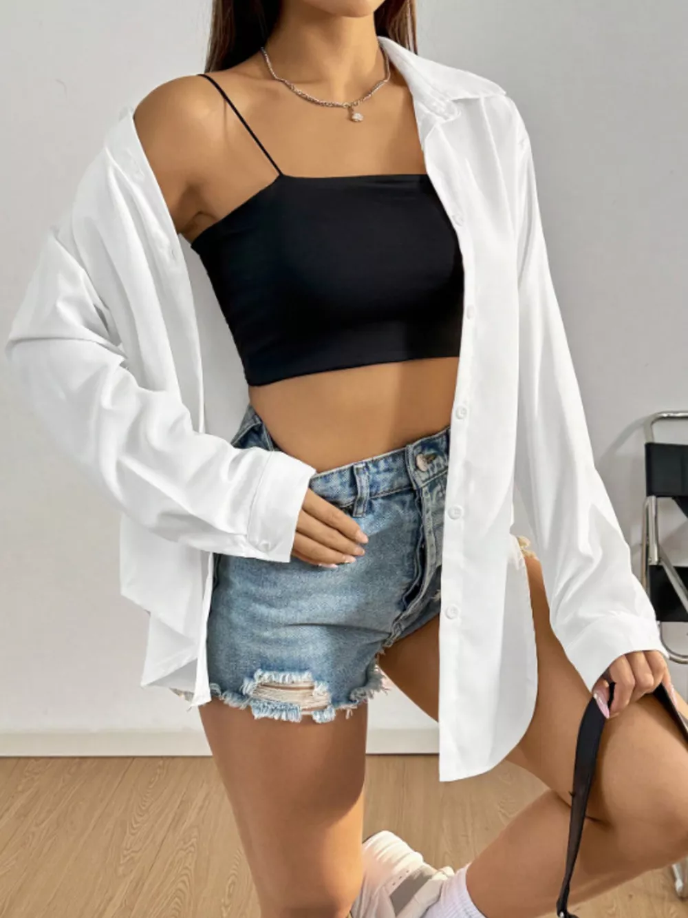 Button Up Long Sleeve Shirt, image 3