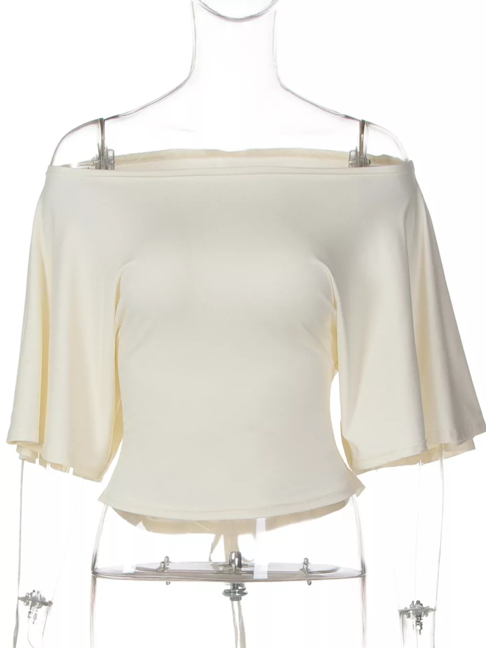 Boat Neck Short Sleeve T-Shirt, image 14