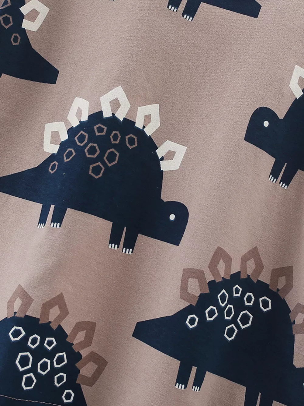 Children's Cute Dinosaur Print Tee and Shorts Set, image 3