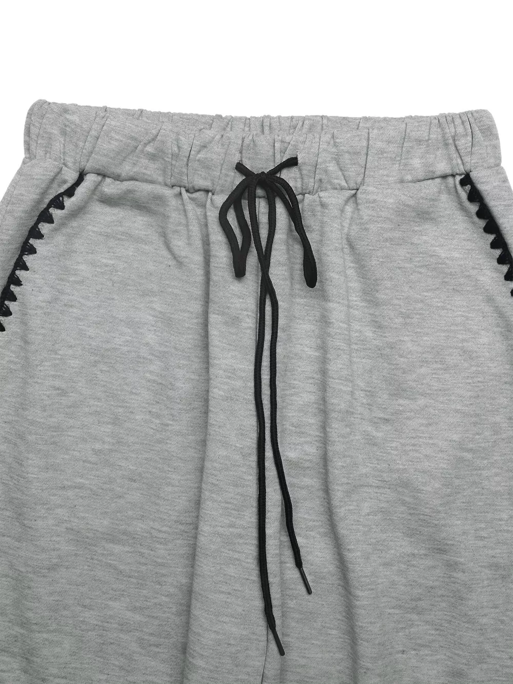 Wide-Leg Drawstring Pants, image 2