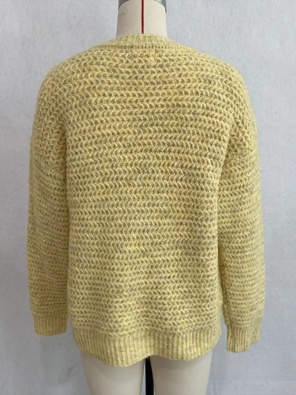 Round Neck Drop Shoulder Sweater, image 6