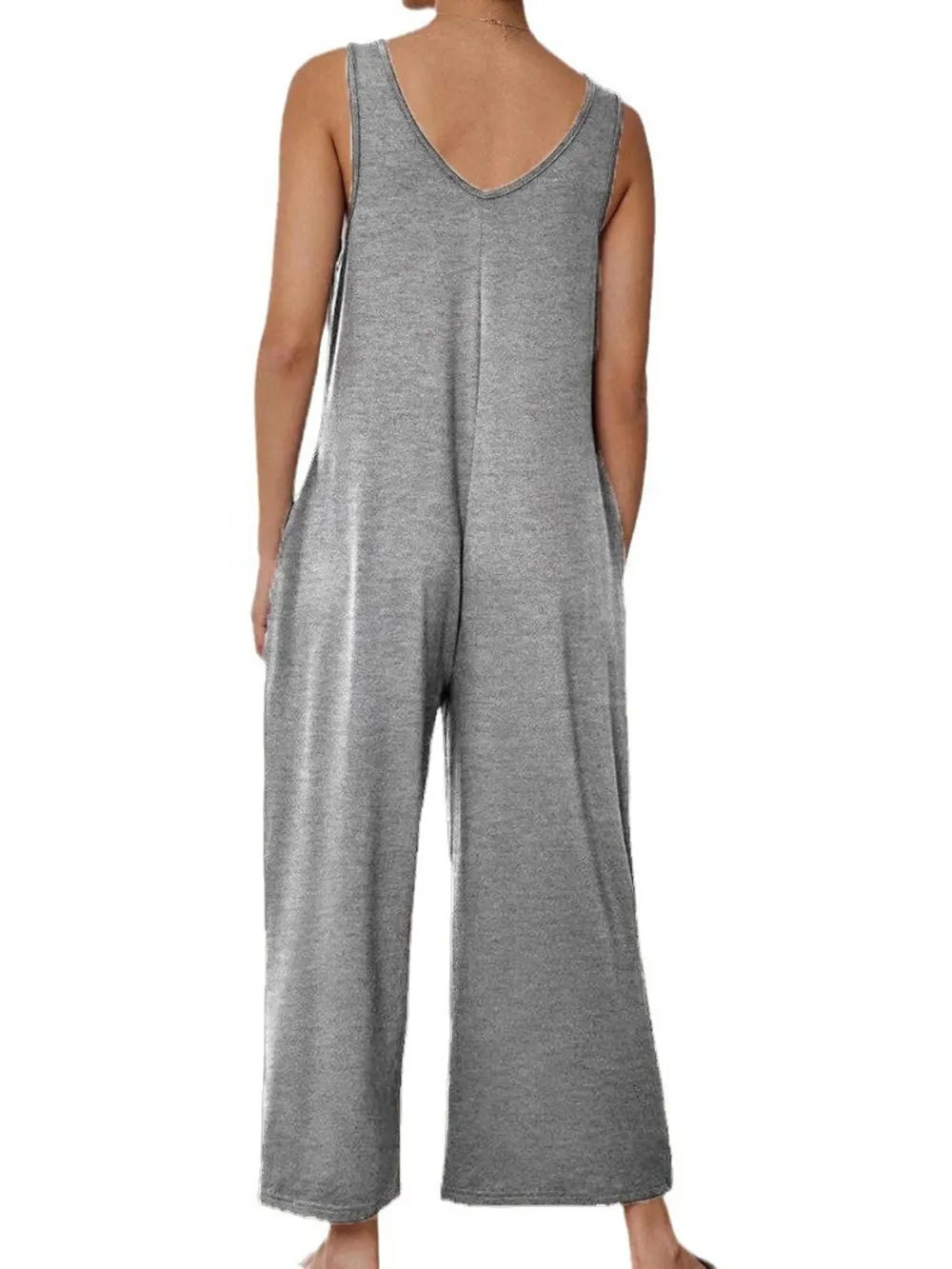 Sleeveless Wide Leg Casual Jumpsuit, image 14