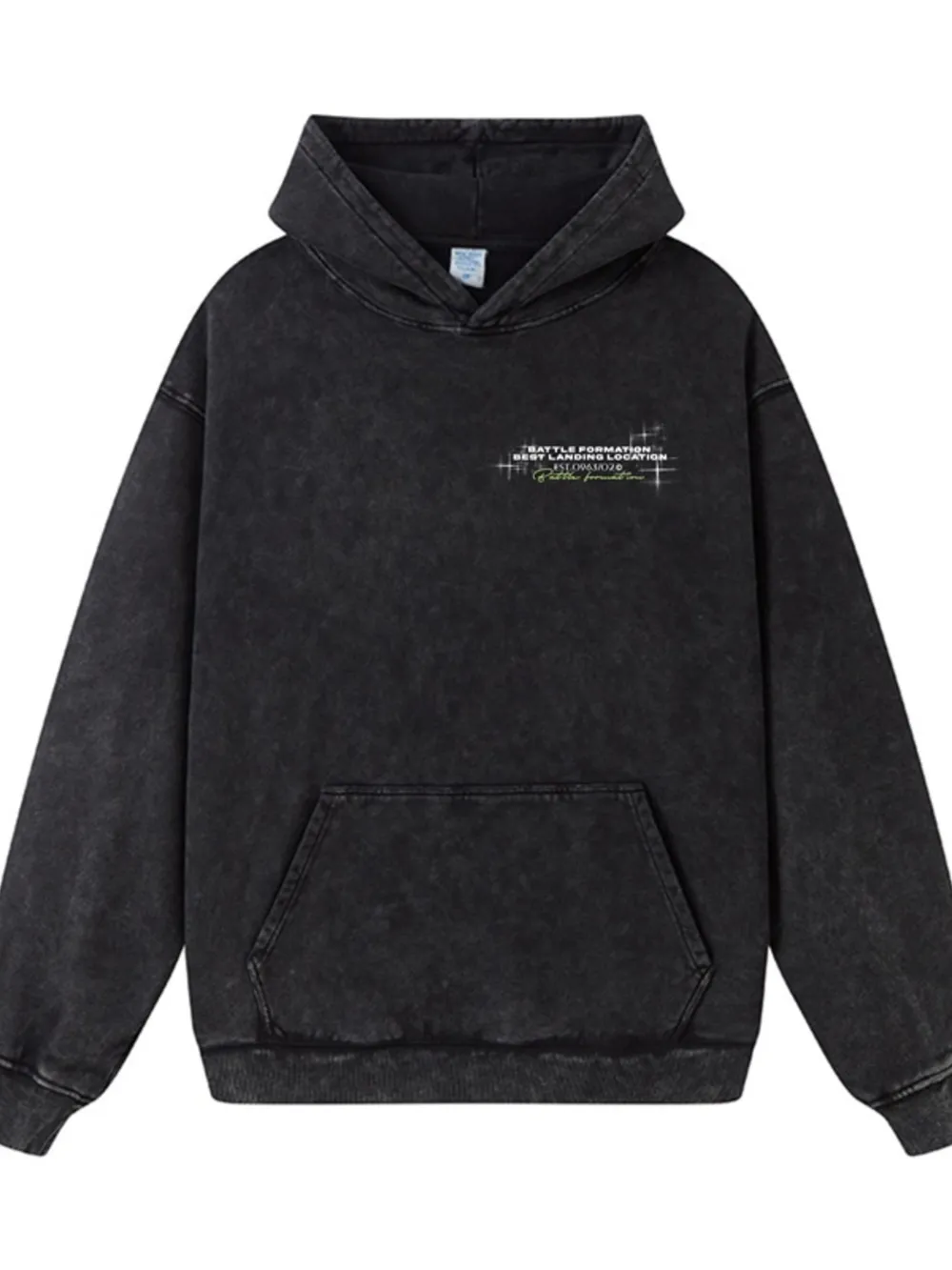 Men's Kangaroo Pocket Long Sleeve Hoodie