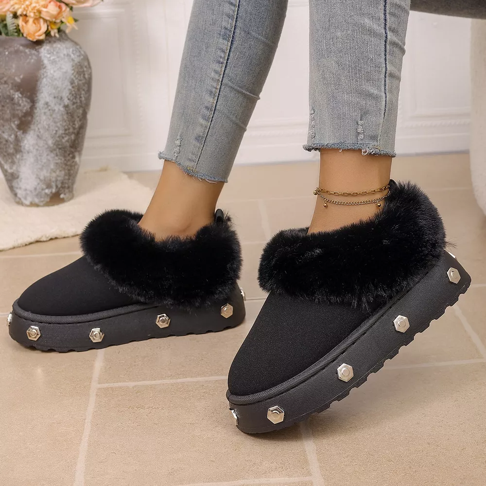 Round Toe Platform Boots, image 3