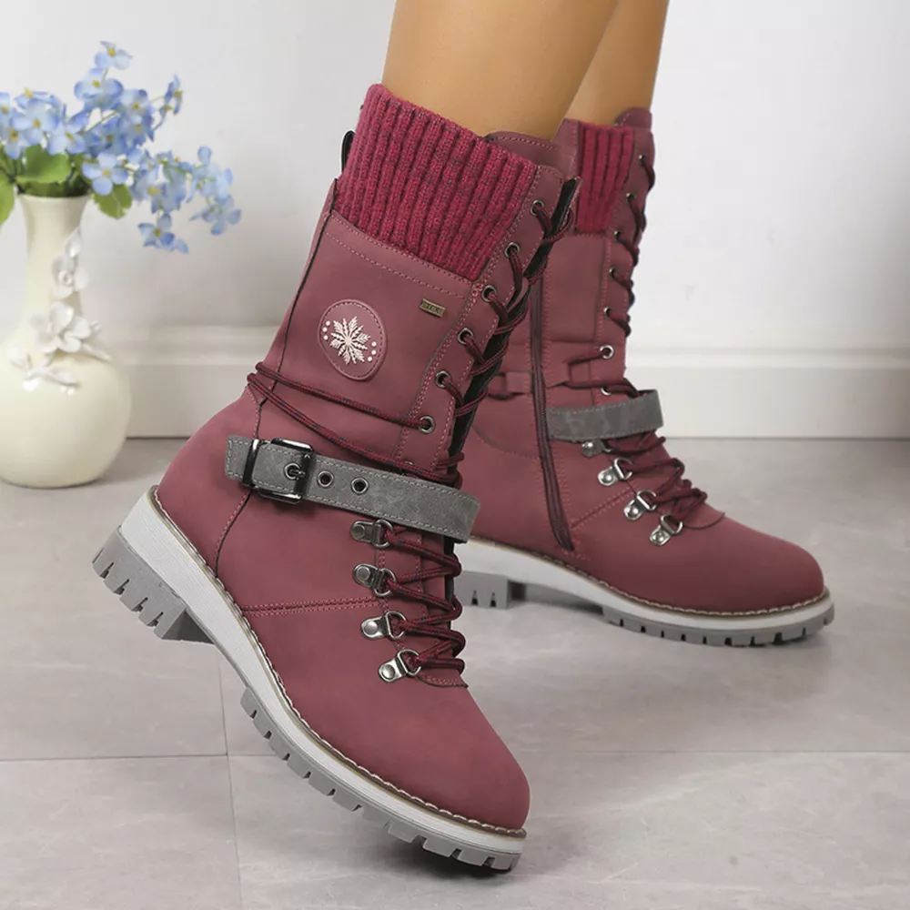 Lace Up Block Heel Boots, image 10