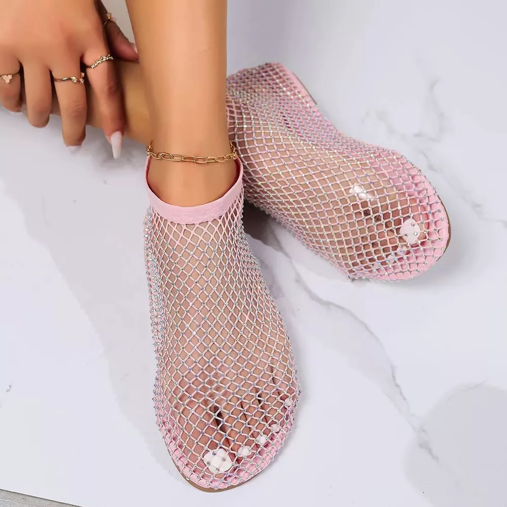 Round Toe Hollow Out Slip-Ons, image 6