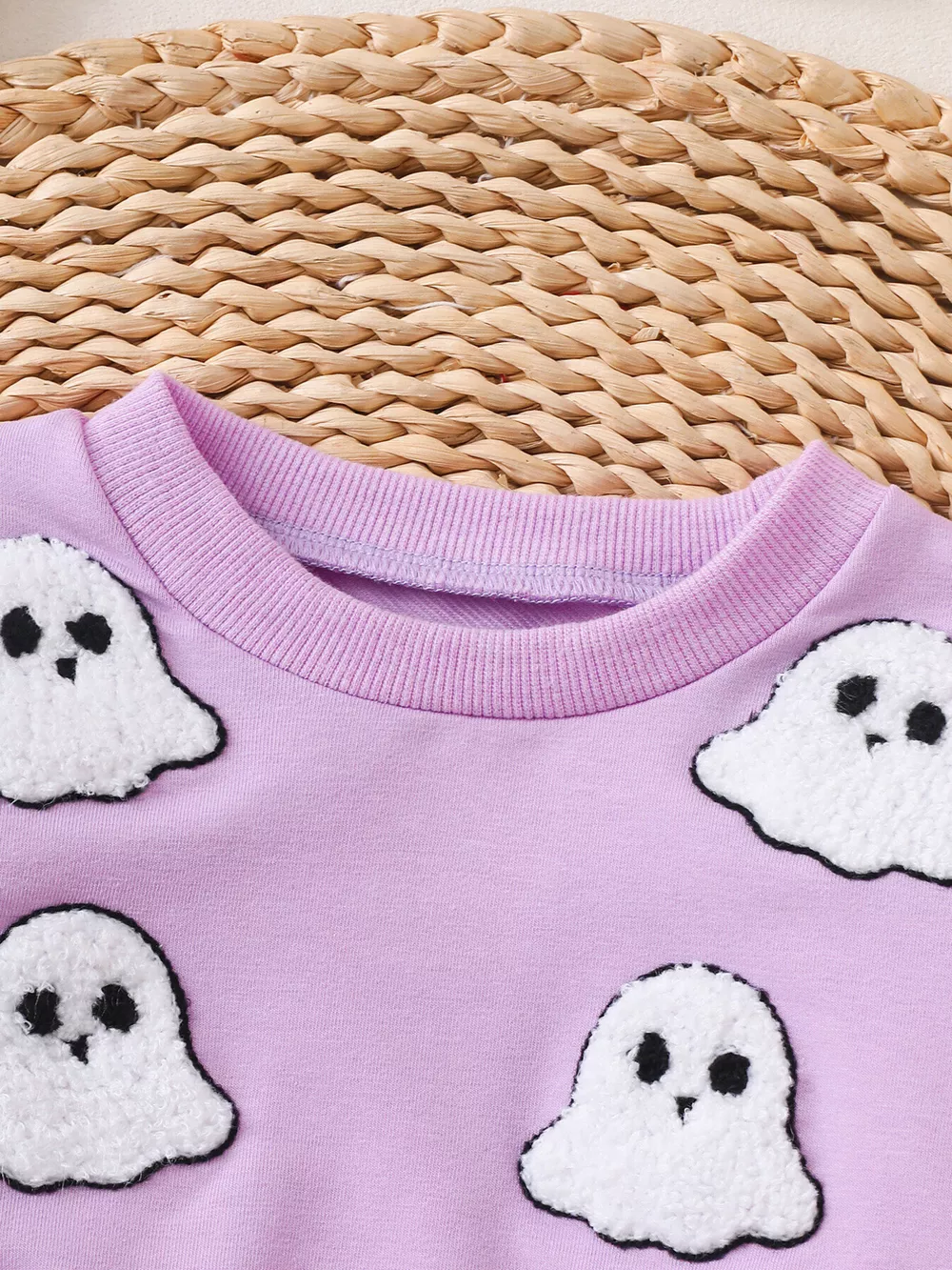 Children's Halloween Ruffled Long Sleeve Bodysuit, image 7