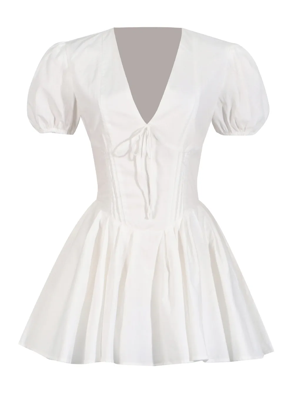 Ruffle Tiered Puff Sleeve Mini Dress, image 2