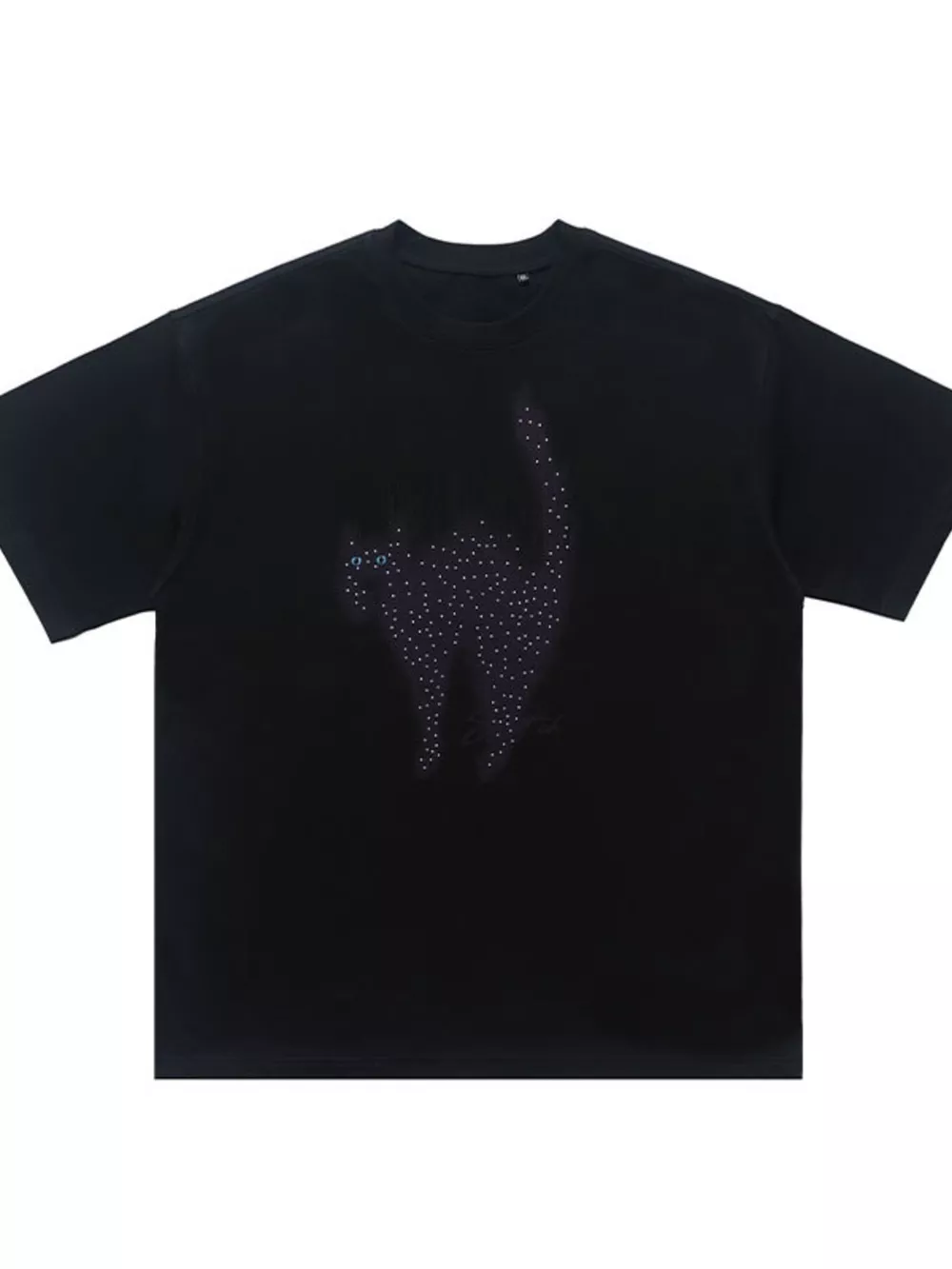Men's Cat Graphic Short Sleeve T-Shirt, image 6