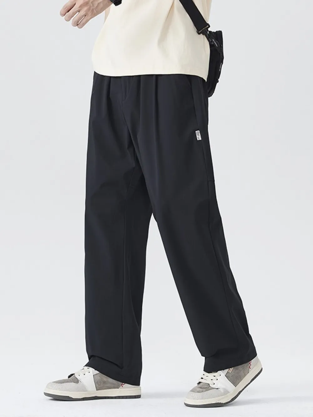 Men's Full Size Wide Leg Pants Plus Size, image 3