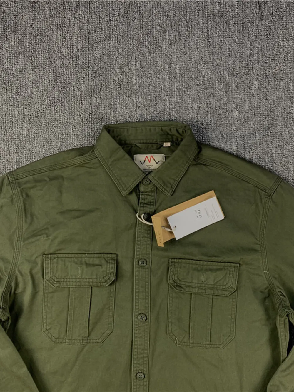Men's Plus Size Button Up Long Sleeve Shirt, image 2