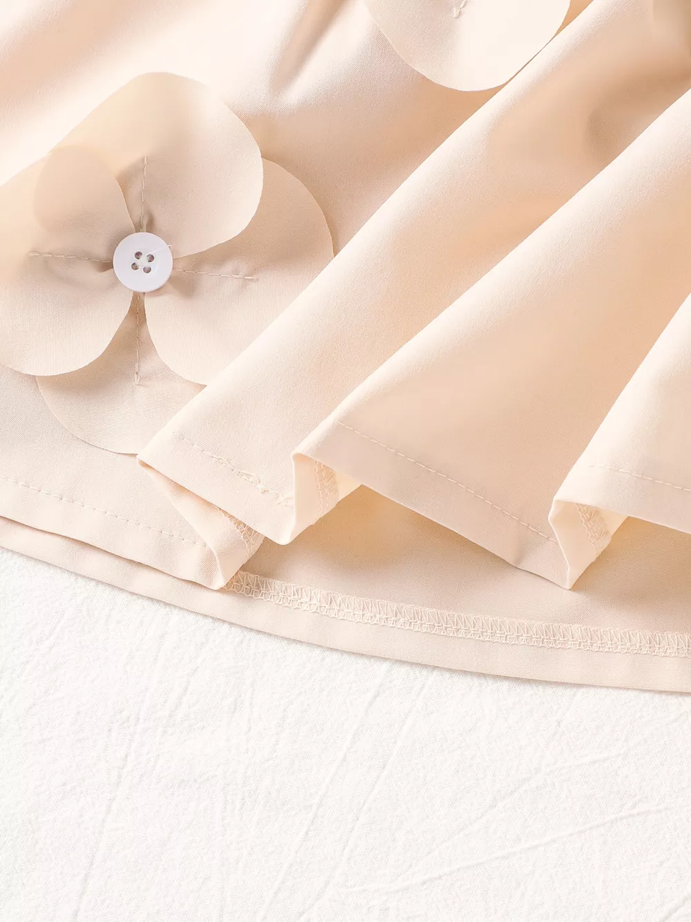 Children's Flower Ruffle Sleeve Dress, image 10
