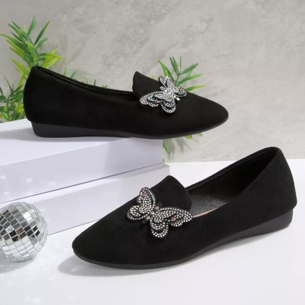 Butterfly Decor Slip-Ons, image 2